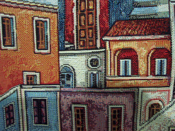 FABRICS GOBELIN SMALL HOUSES