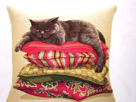 PILLOW COVER CAT ON PILLOWS
