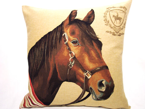 PILLOW COVER  HORSE