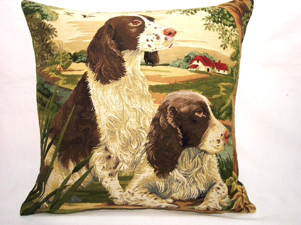 PILLOW COVER SPRINGER SPANIEL