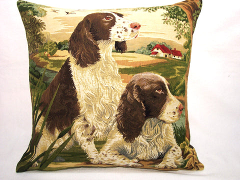 PILLOW COVER SPRINGER SPANIEL