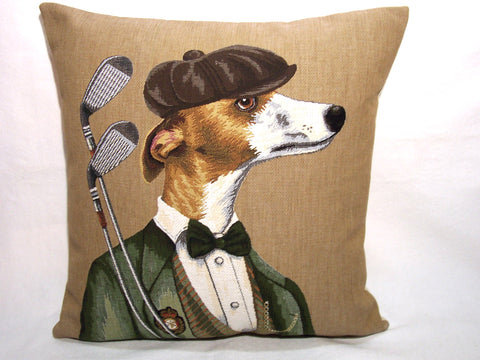 PILLOW COVER GREYHOUND GOLF
