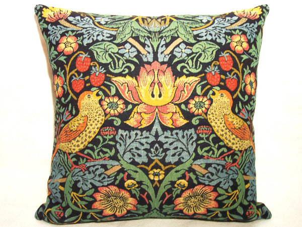 PILLOW COVER STRAWBERRY THIEVES ORANGE