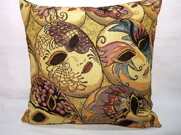 PILLOW COVER VENETIAN MASKS