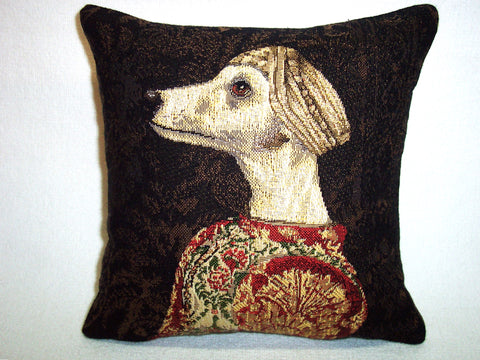 PILLOW COVER WHIPPET PIERO DELLA FRANCESCA