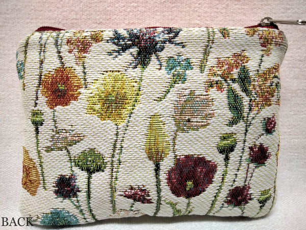 Coin case wildflowers