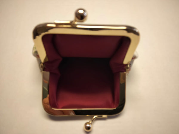 COIN CASE WILDFLOWERS WHITE BACKGROUND