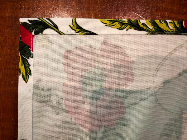 POPPY PRINTED TABLECLOTH