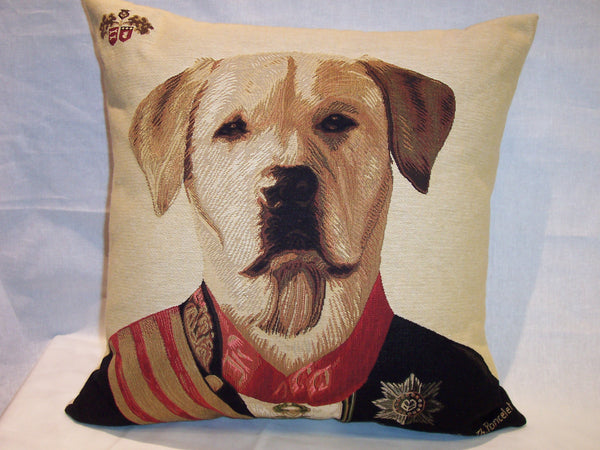 LABRADOR  PILLOW TAPESTRY
