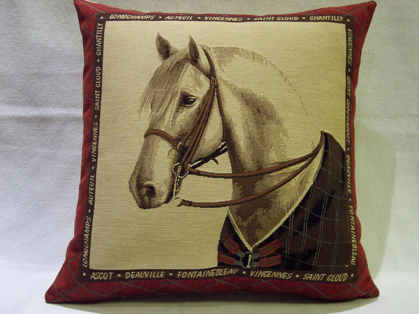 HORSE PILLOW TAPESTRY