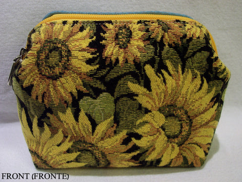 Pochette Tuscan countryside with sunflowers