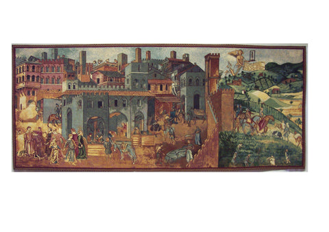 ALLEGORY OF GOOD GOVERNANCE WALL TAPESTRY