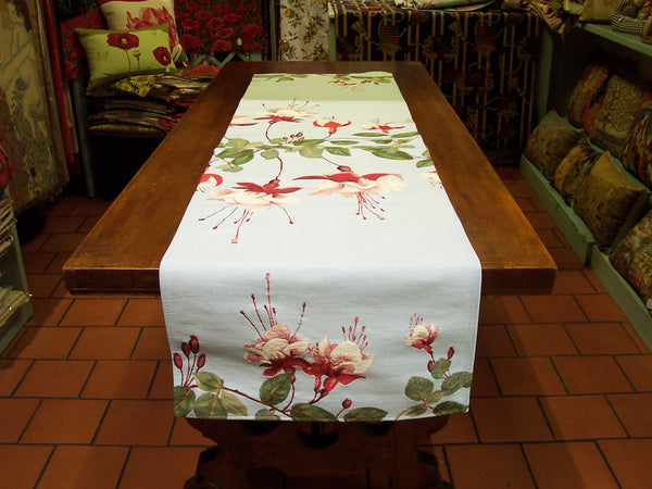 RUNNER  FUCSIA  LIGHT BLUE