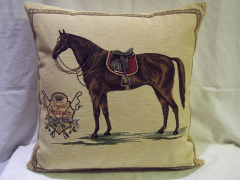 HORSE PILLOW TAPESTRY