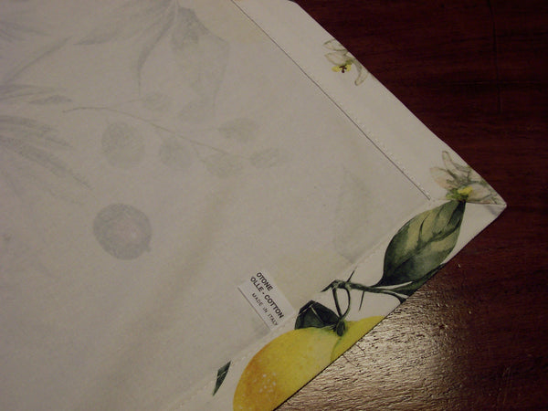 TABLECLOTH  LARGE LEMONS AND OLIVES
