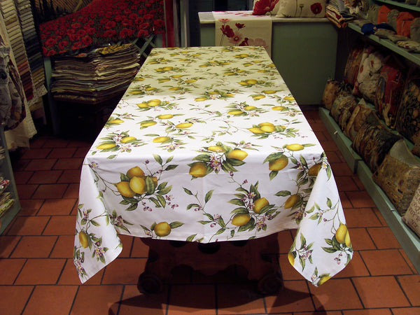 TABLECLOTH   LEMONS POSITANO