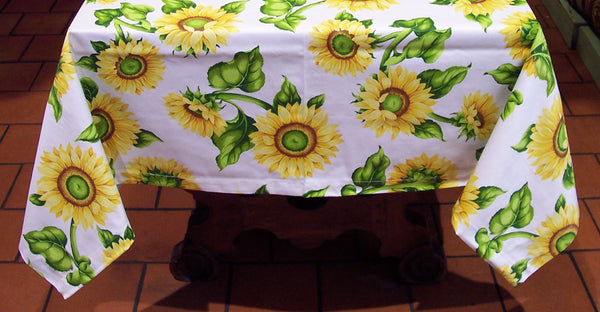 TABLECLOTH SUNFLOWERS