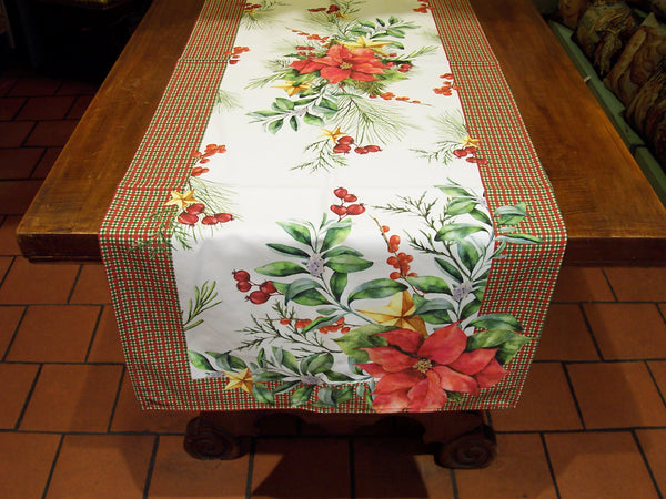 CHRISTMAS STAR  PRINTED RUNNER