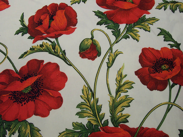 TABLECLOTH POPPIES