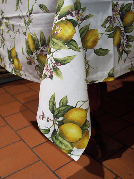TABLECLOTH   LEMONS POSITANO