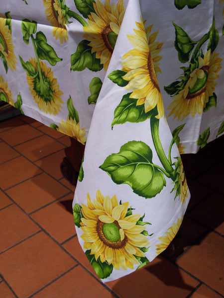 TABLECLOTH SUNFLOWERS