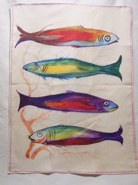KITCHEN TOWEL  SARDINES