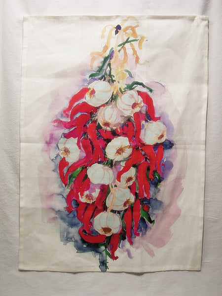 KITCHEN TOWEL GARLIC