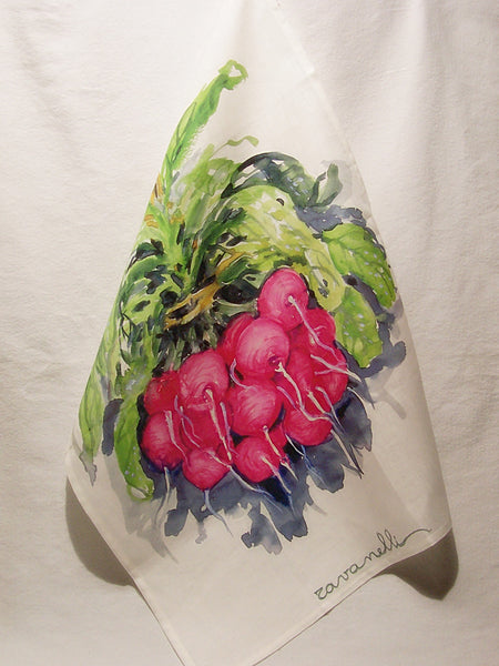 KITCHEN TOWEL RADISHES