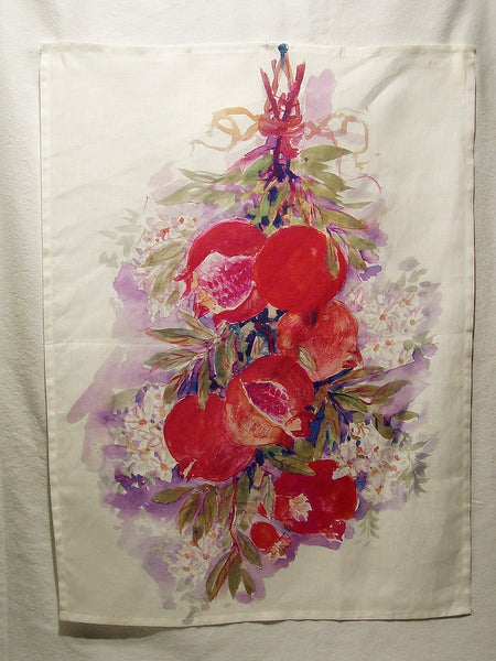 KITCHEN TOWEL  POMEGRANATES