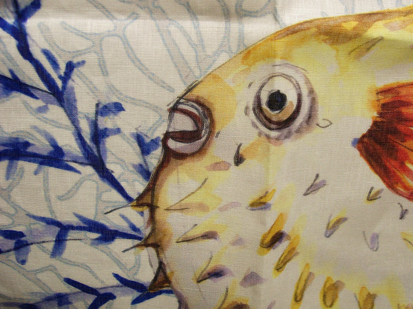 KITCHEN TOWEL  PUFFER FISH