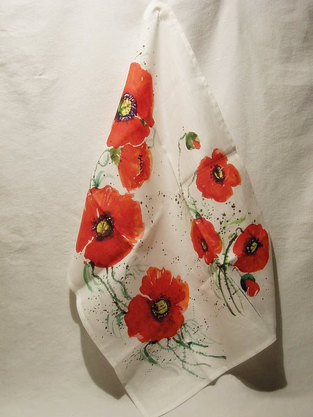 KITCHEN TOWEL POPPIES