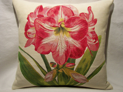 Amaryllis Pillow Tapestry