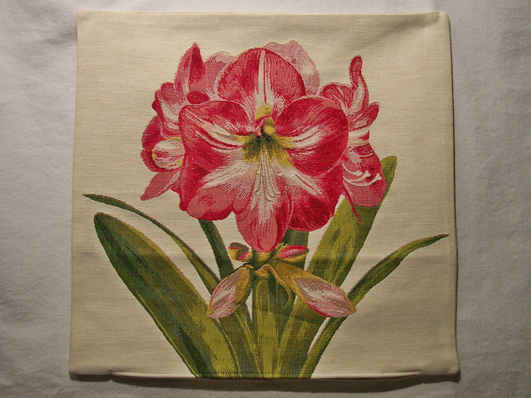 Amaryllis Pillow Tapestry