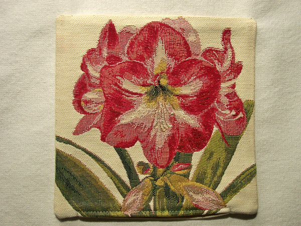 AMARILLIS LIGHT BACKGROUND PILLOW TAPESTRY